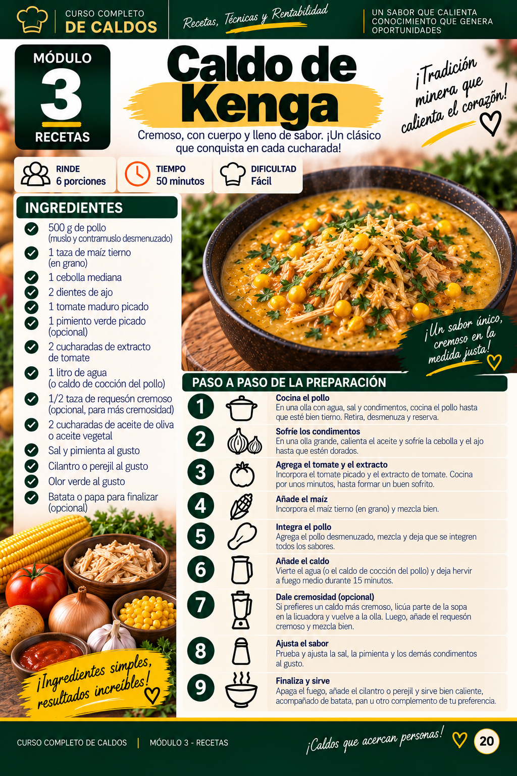 Página del curso: Caldo de Kenga